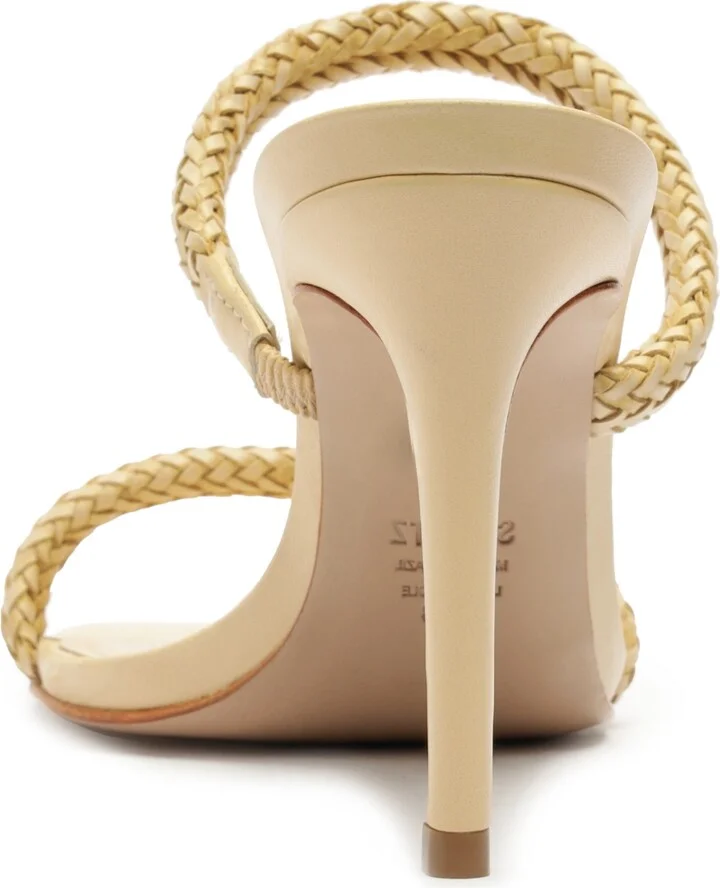 Schutz Women's Taliah Woven Slip-On Dress Sandals - Image 9