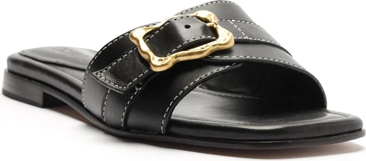 Schutz Women's Wavy Flat Sandal
