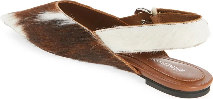 Scone Genuine Calf Hair Slingback Flat - Image 2
