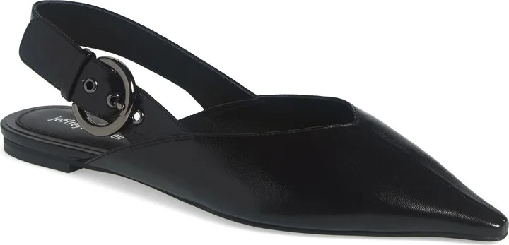 Scone Slingback Pointed Toe Flat