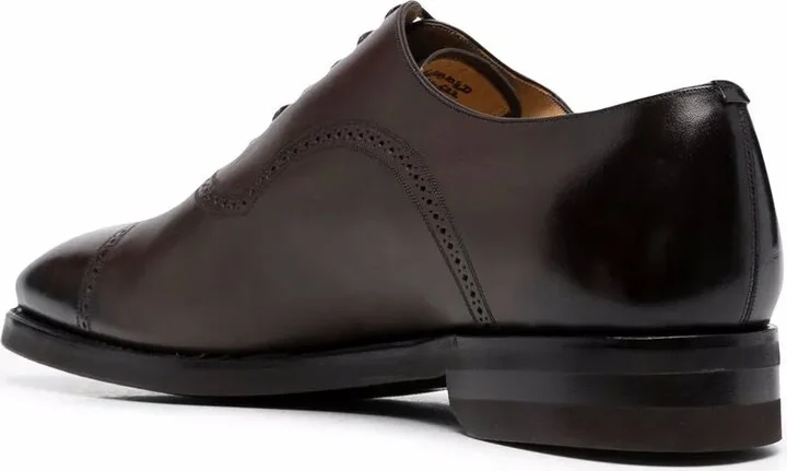 Scotch lace-up leather Oxford shoes - Image 3