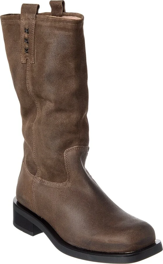 Scotch & Soda Doris Leather Knee-High Boot