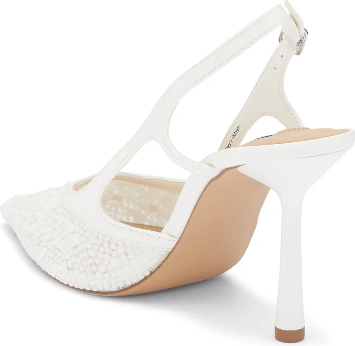 Scotlynn Faux Pearl Pointed Toe Pump - Image 2