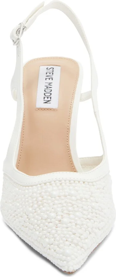 Scotlynn Faux Pearl Pointed Toe Pump - Image 3