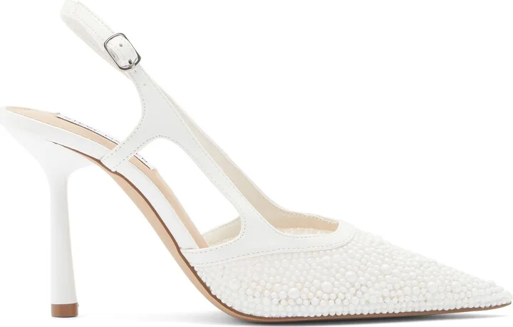 Scotlynn Faux Pearl Pointed Toe Pump - Image 4