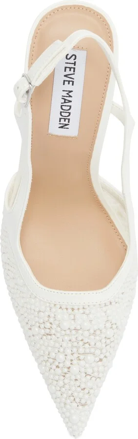 Scotlynn Faux Pearl Pointed Toe Pump - Image 5