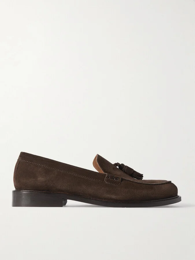 Scott Suede Penny Loafers