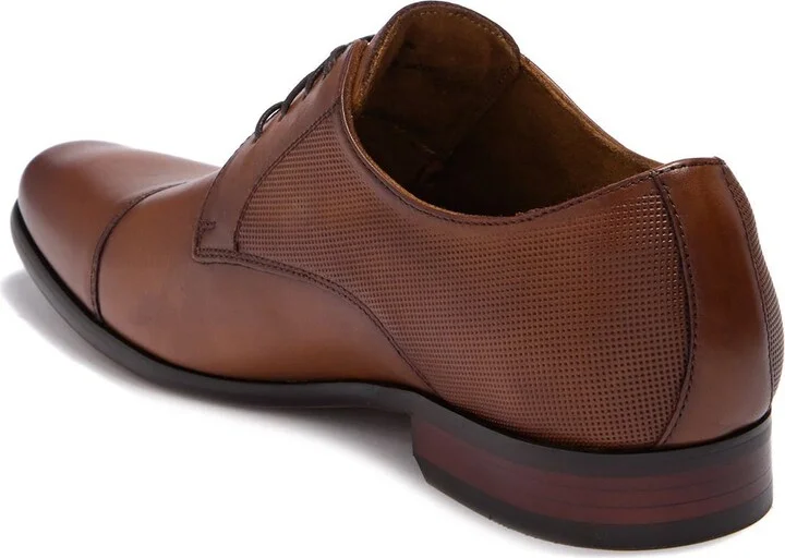 Scottsdale Cap Toe Leather Derby - Wide Width Available - Image 7