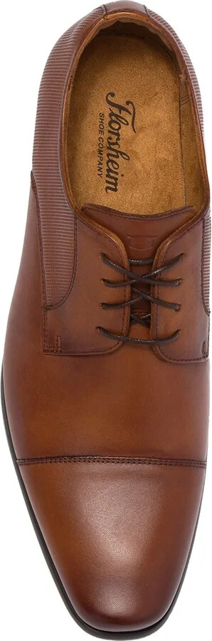 Scottsdale Cap Toe Leather Derby - Wide Width Available - Image 9