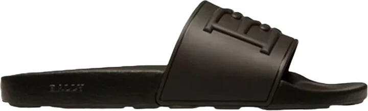 Scotty 6300476 Men's Black Rubber Slide Sandals