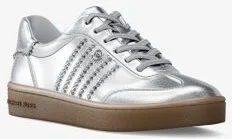 Scotty Embellished Metallic Leather Sneaker - Image 2