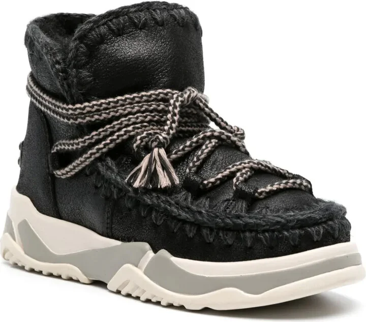 Scoubidou leather ankle boots - Image 2
