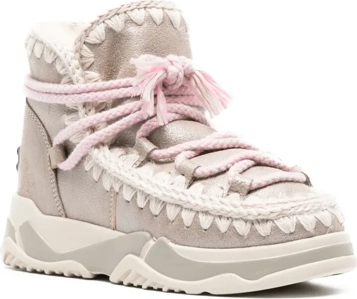 Scoubidou suede ankle boots - Image 2