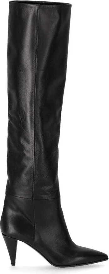 Scout Black Heeled High Boot