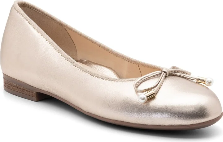 Platinum Metallic Leather