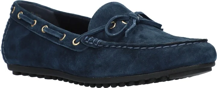 Navy Suede