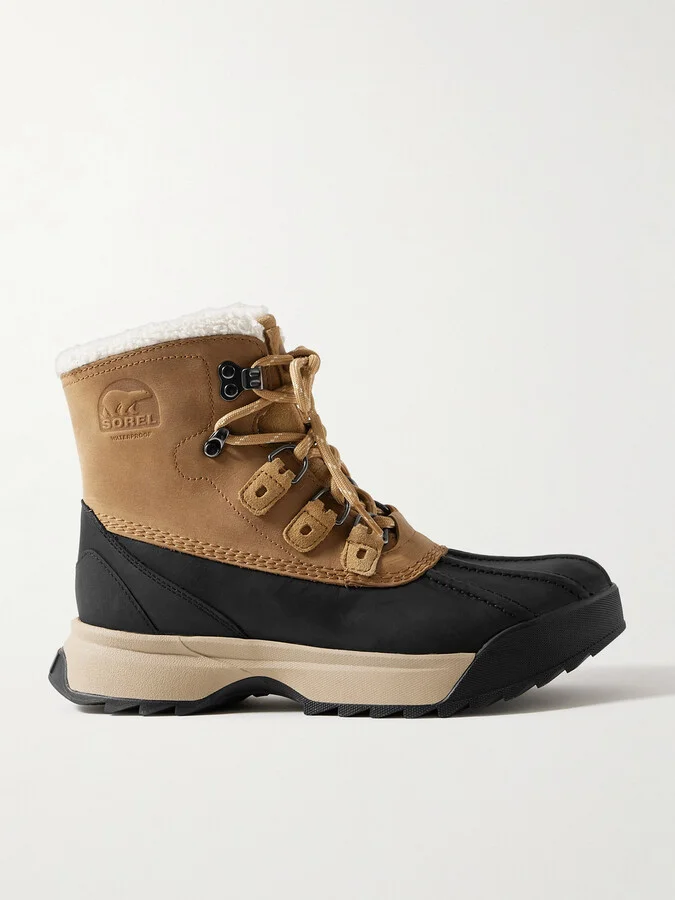 SCOUT™ 87'™ LUX Faux Shearling-Lined Nubuck and Rubber Boots