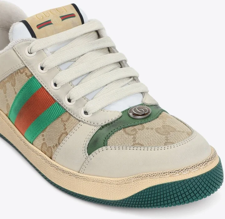 Screener Distressed Low-Top Sneakers - Image 2