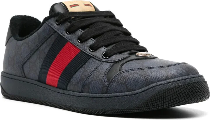Screener GG Supreme leather sneakers - Image 2