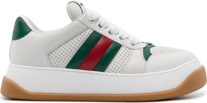 Screener leather sneakers