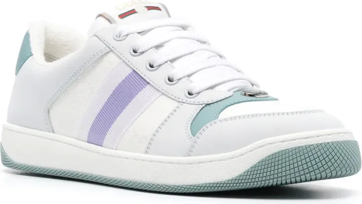 Screener panelled leather sneakers - Image 2