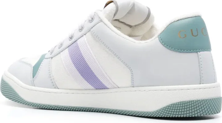 Screener panelled leather sneakers - Image 3
