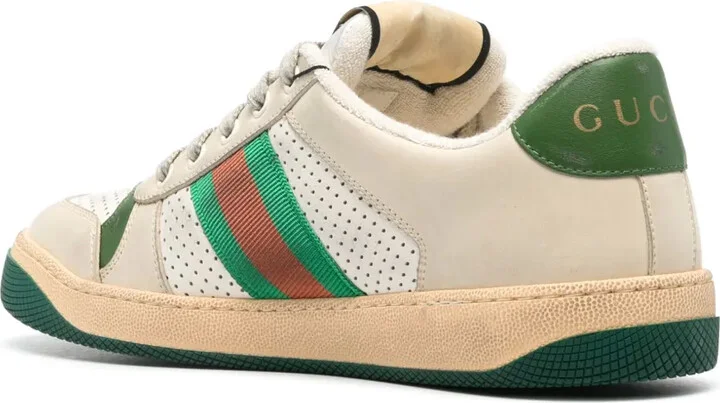 Screener panelled leather sneakers - Image 3