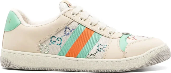 Screener panelled sneakers