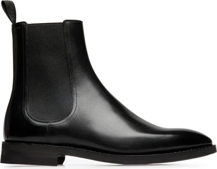 Scribe leather chelsea boots