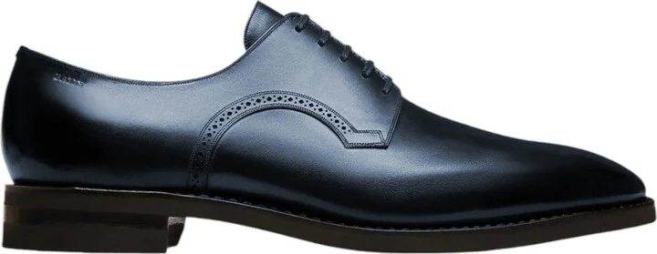 Scrivani 6237916 Men's Agata Calf Leather Derby Shoes