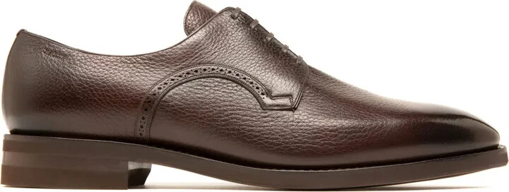 Scrivani leather derby shoes