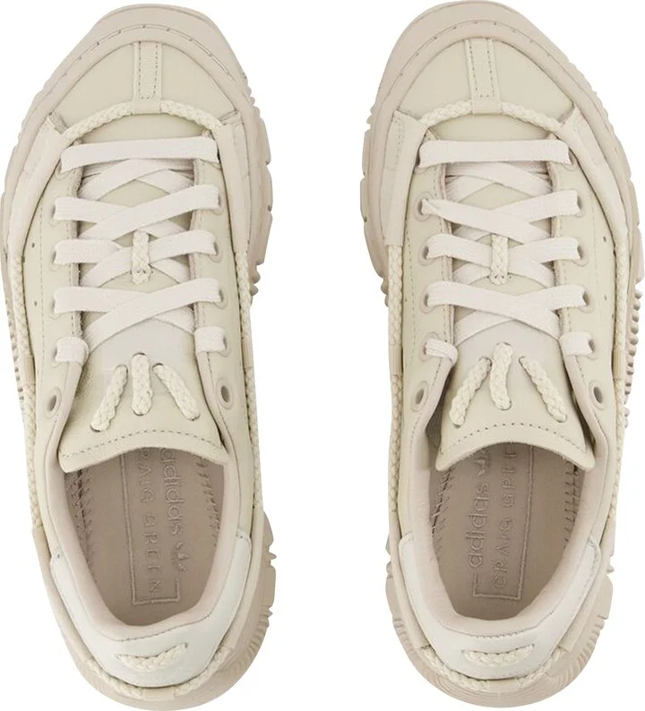 Scuba Stan Craig Green Sneakers in Grey Leather