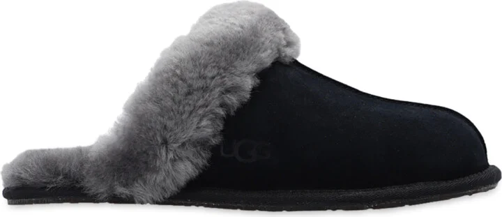 ‘Scuffette II’ Slippers, , - Black
