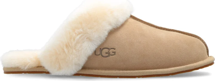 ‘Scuffette’ Slippers, , - Beige