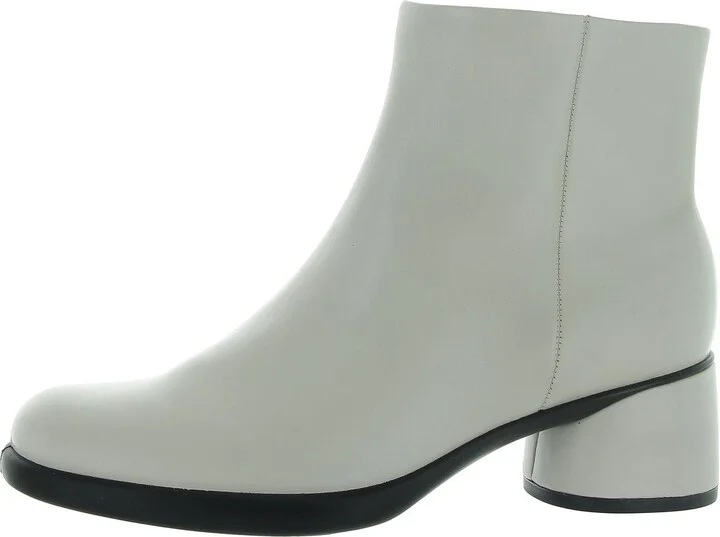 Sculped LX Womens Zip Up Slip On Ankle Boots