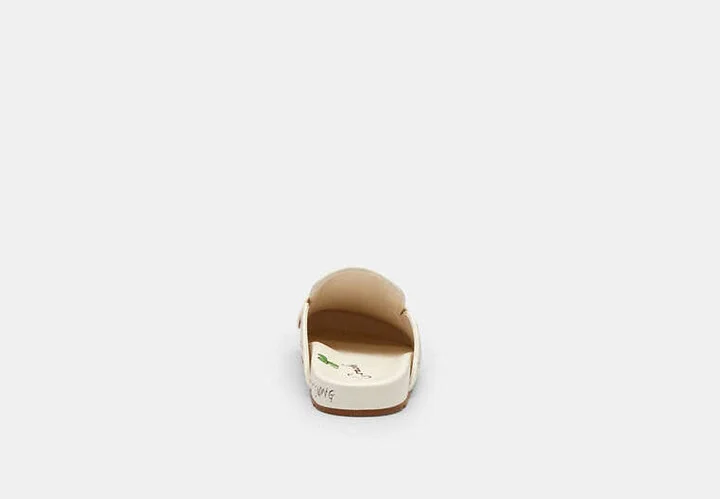 Sculpted C Clog With Sketch Print - Image 5