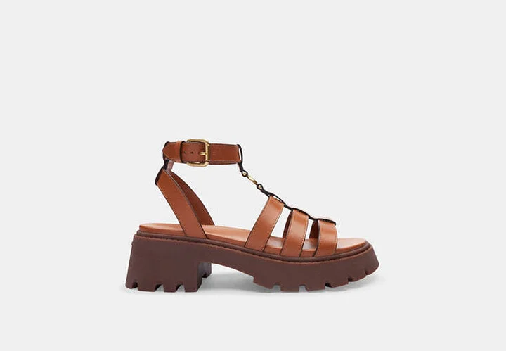 Sculpted C Platform Fisherman Sandal - Image 5