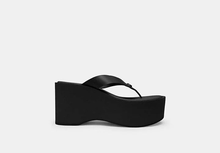 Sculpted C Platform Flip Flop - Image 3