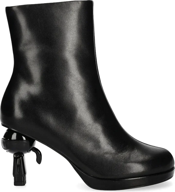 Sculpted-Heel Boots