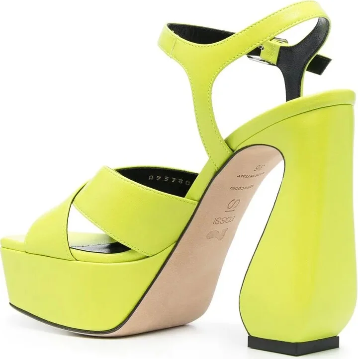 Sculpted-Heel Sandals - Image 3