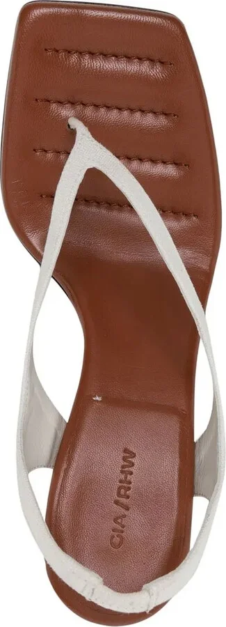 Sculpted-Heel Thong-Strap Sandals - Image 4