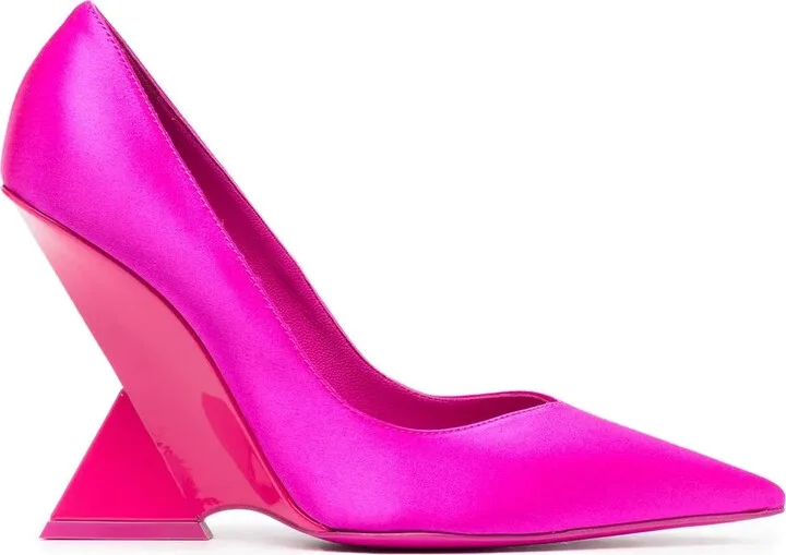 Sculpted High-Heel Pumps
