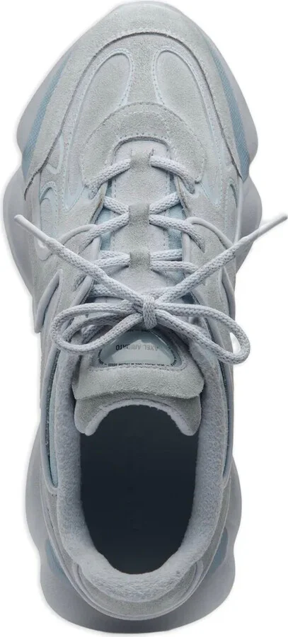 Sculpted-Panel Leather Sneakers - Image 4