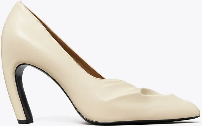 Sculpted Peep-Toe Pump - Image 9