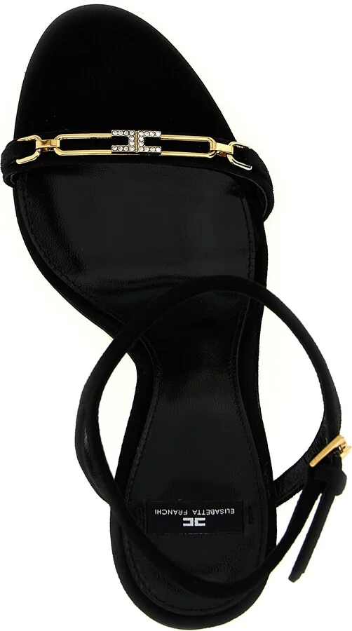 Sculpture Heel Sandals - Image 4