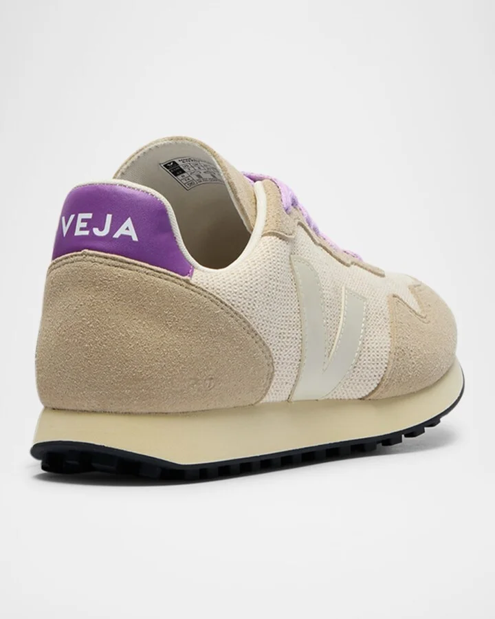 SDU Colorblock Jute Raffia Runner Sneakers - Image 5