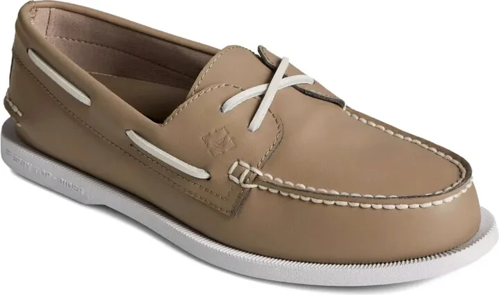 Seacycled "Beige" boat shoes - Image 2