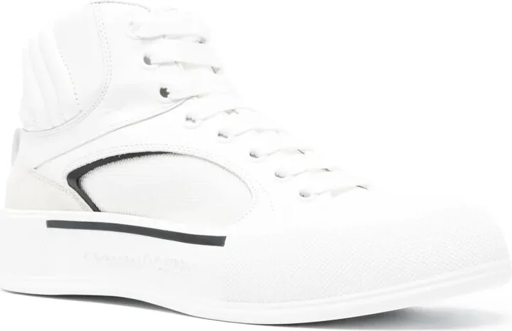 Seal-embroidered sneakers - Image 2