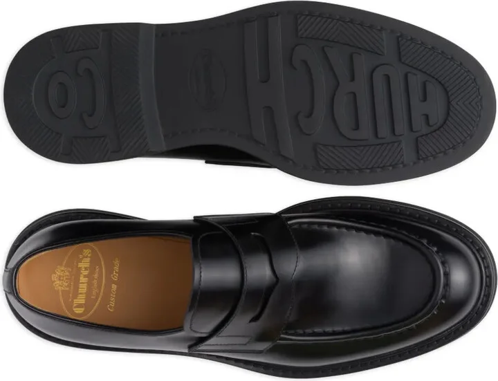Seam-Detail Leather Loafers - Image 4