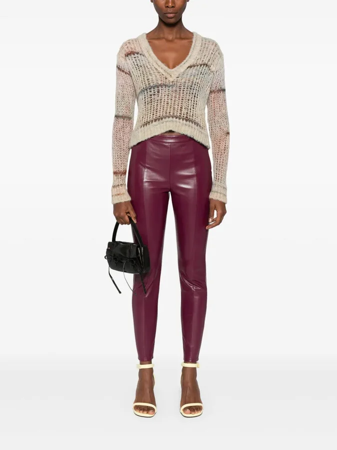 Seam-Detailed Leggings - Image 2